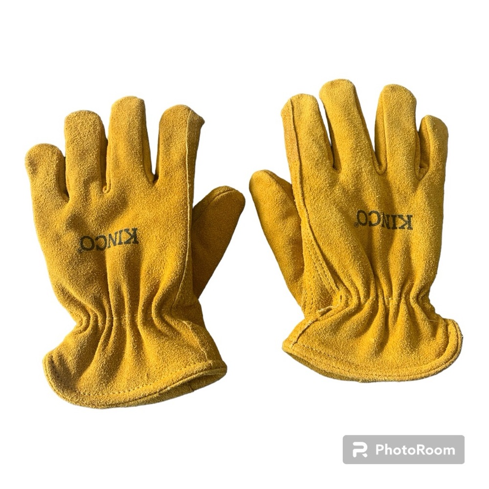 Kinco Leather Work Gloves size Youth